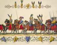 Hosemann Teodor Cavalcade of Princes and Knights. Quadrille 6  - Hermitage